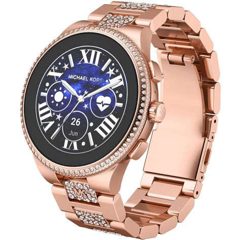 rose gold smartwatch michael kors|Michael Kors access gen.